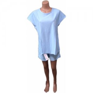 Пижама , размер 54, голубой Свiтанак. Цвет: голубой