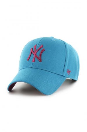 Бейсболка с добавлением хлопка MLB New York Yankees , зеленый 47brand