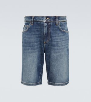 Выбеленные джинсовые шорты , синий Dolce&Gabbana