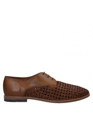 Обувь на шнурках FABRIZIO SILENZI. Цвет: коричневый