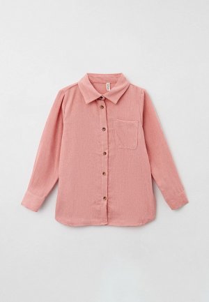 Рубашка D&F. Цвет: розовый