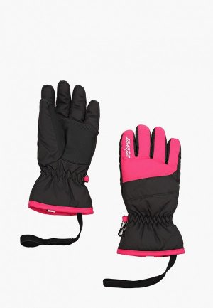 Перчатки горнолыжные Ziener. Цвет: розовый