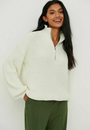 Флисовый свитер , цвет off white NA-KD