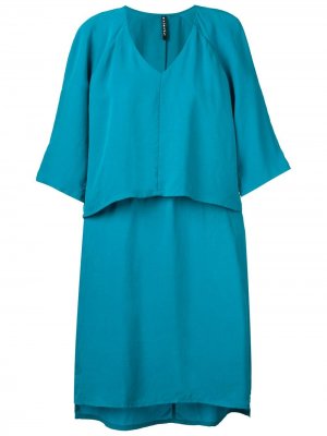Платье Scrat Minimarket. Цвет: синий