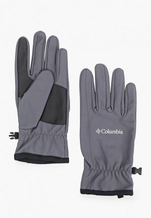 Перчатки Columbia Ascender™ Softshell Glove. Цвет: серый