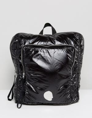Лакированный рюкзак Cheap Monday. Цвет: черный