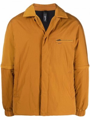 Куртка Grumoa со съемными рукавами Hevo. Цвет: коричневый