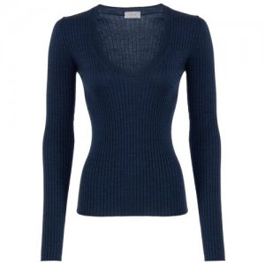 Пуловер , размер m, синий MRZ. Цвет: синий