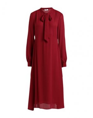 Платье миди REBEL QUEEN by LIU •JO. Цвет: красно-коричневый