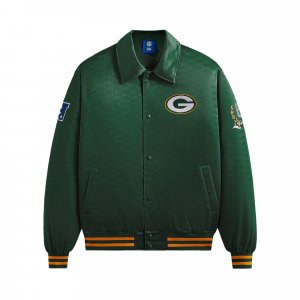 For NFL: атласный бомбер Packers Board Kith