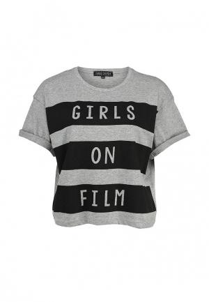 Футболка Girls on Film. Цвет: разноцветный