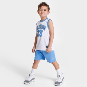 Комплект из майки и шорт HBR для мальчиков Little Kids, синий Jordan