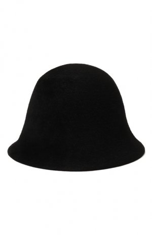 Шерстяная шляпа Agnona. Цвет: чёрный