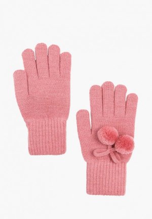 Перчатки Finn Flare. Цвет: розовый