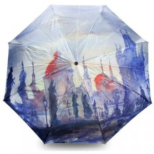 Зонт, фиолетовый PLANET. Цвет: фиолетовый