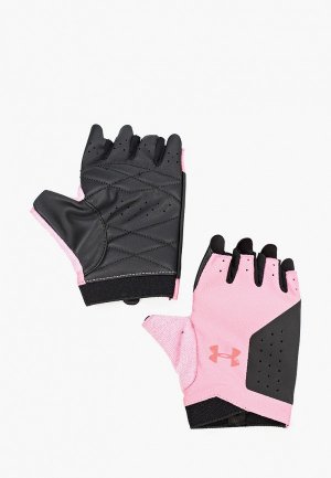 Перчатки для фитнеса Under Armour UA Womens Training Glove. Цвет: розовый