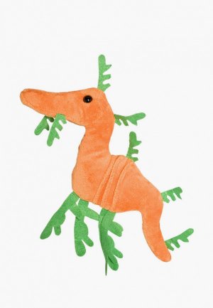 Игрушка мягкая All About Nature Морской дракон, 20 см. Цвет: оранжевый