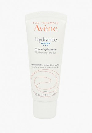 Крем для лица Avene увлажняющий Hydrance Optimale Riche, 40 мл. Цвет: прозрачный