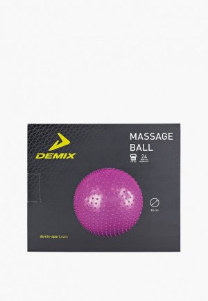 Мяч гимнастический Demix 65 см.. Цвет: фиолетовый