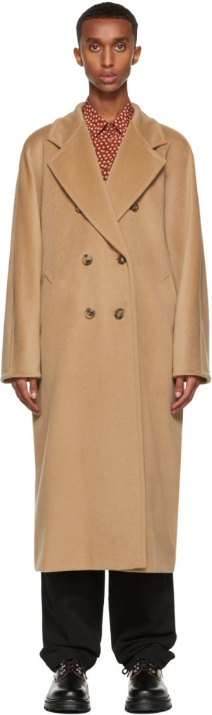 Бежевое пальто Madame Icon Max Mara