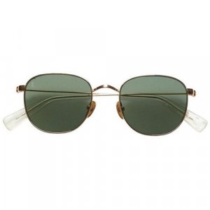 Солнцезащитные очки , зеленый, золотой KALEOS. Цвет: зеленый/золотистый
