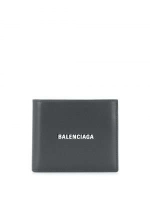 Бумажник Cash Balenciaga. Цвет: серый