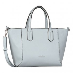Женская сумка шоппер , голубая Tom Tailor Bags. Цвет: голубой