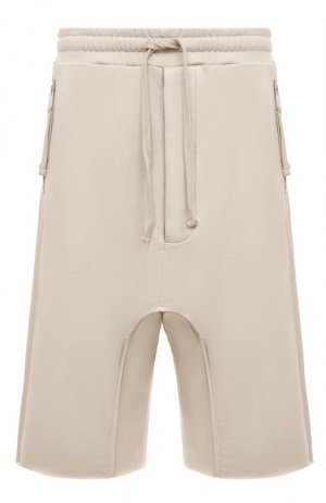 Хлопковые шорты Thom Krom. Цвет: серый