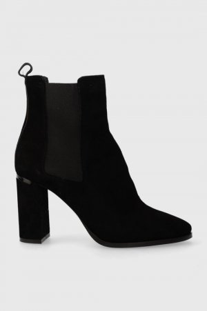 Замшевые ботинки Челси CUP HEEL CHELSEA BOOT 80-SUE , черный Calvin Klein