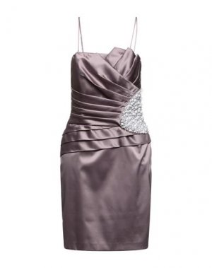 Короткое платье OMAI. Цвет: розовато-лиловый