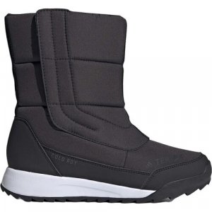 Дутики , размер 3,5 UK, черный, серый adidas Originals. Цвет: черный/серый