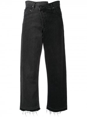 Укороченные джинсы Monse. Цвет: черный
