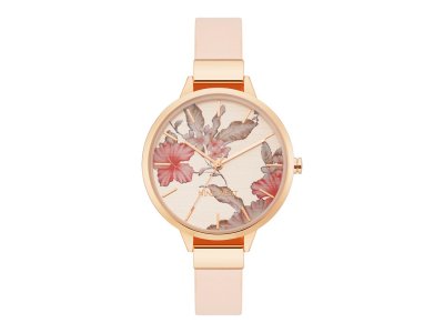 Часы Floral – ФИНАЛЬНАЯ ПРОДАЖА, светло-розовый цветочный Nine West