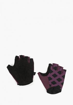 Перчатки для фитнеса Reebok STUDIO W GLOVE. Цвет: фиолетовый