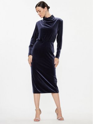 Коктейльное платье стандартного кроя Max&Co., синий MAX&Co.