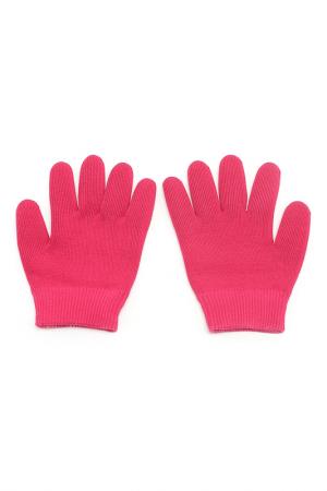 Увлажняющие гелевые перчатки Medolla. Цвет: темно-розовый