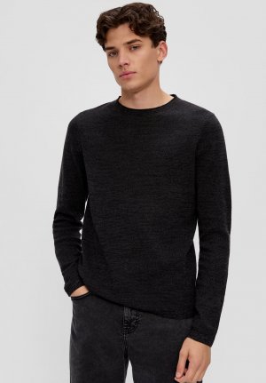 Вязаный свитер AUS REINER , цвет schwarz QS