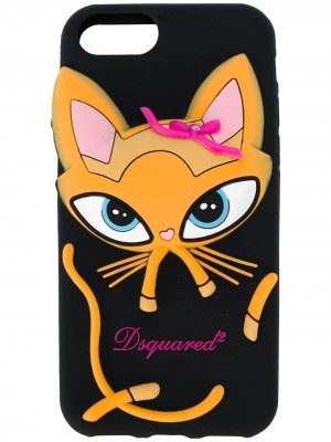 Чехол Cat для Iphone 7 Dsquared2. Цвет: черный