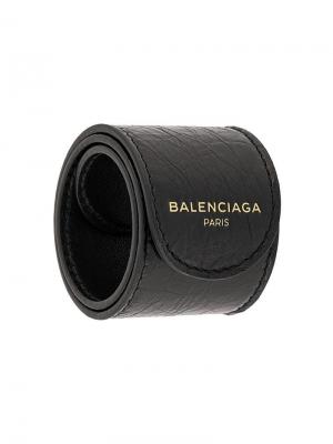 Браслет с принтом логотипа Balenciaga