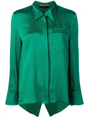 Рубашка Algar Roland Mouret. Цвет: зеленый