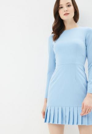 Платье Self Made. Цвет: голубой