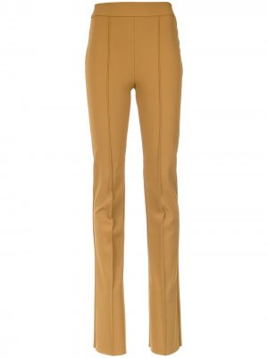 High waist trousers Gloria Coelho. Цвет: желтый