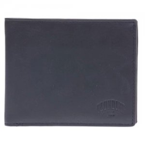 Бумажник KD1120-01, фактура гладкая, черный KLONDIKE 1896. Цвет: черный