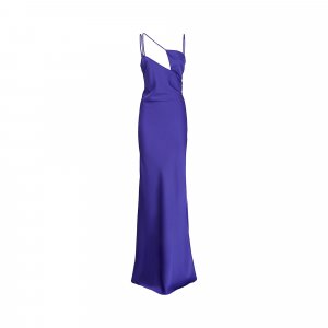 Длинное платье Melva, цвет Яркий фиолетовый The Attico