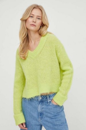 Шерстяной свитер , зеленый American Vintage