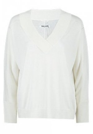 Пуловер MAX&MOI. Цвет: белый