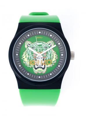 Наручные часы Tiger Kenzo. Цвет: зелёный