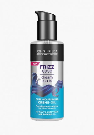 Крем для волос John Frieda Frizz Ease Dream Curls крем-масло ухода за вьющимися волосами 100 мл. Цвет: прозрачный
