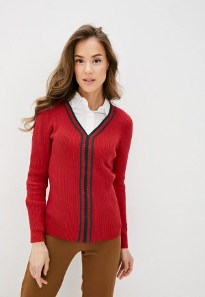 Пуловер El Caballo Sevilla 1892. Цвет: красный