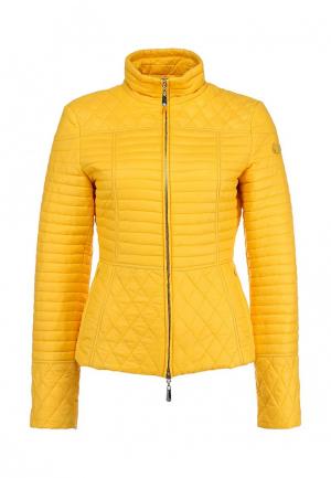 Куртка утепленная Escada Sport. Цвет: желтый